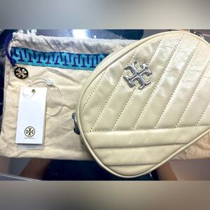 Tory burch cross body bag with Silver hardware